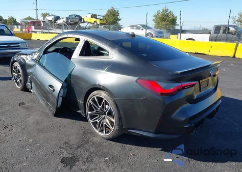 2021 BMW M4 Competition из США, поврежденный, VIN WBS33AZ02MCH07016